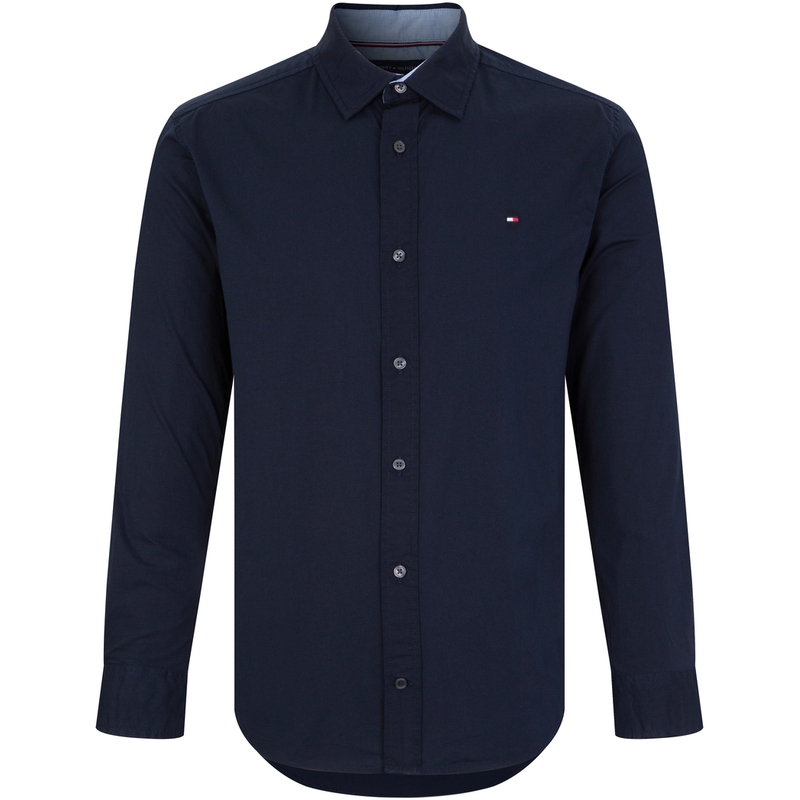 

Tommy Hilfiger Рубашка мужская темно-синяя