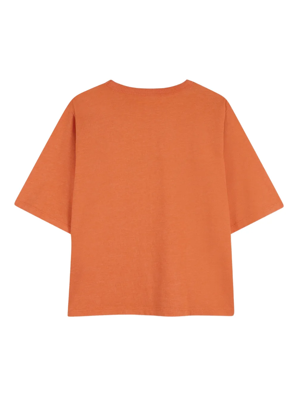 Футболка с графичным принтом Zadig & Voltaire Kids, оранжевый — фото 2