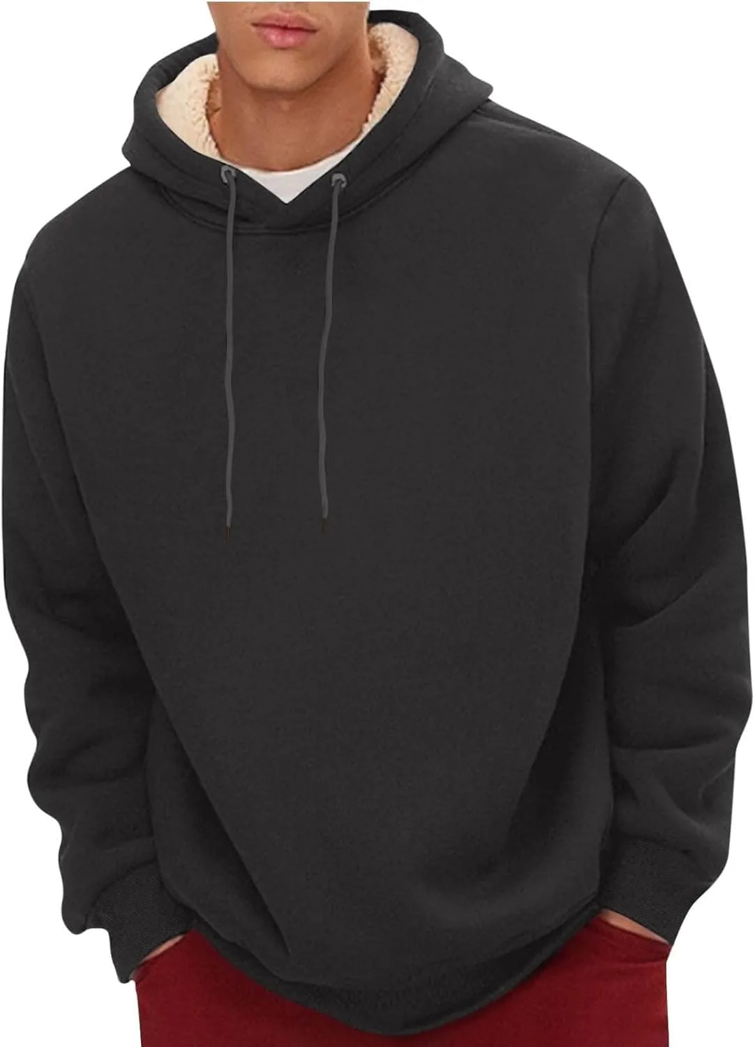 

Мужская утепленная толстовка с капюшоном и флисовой подкладкой SXMURP