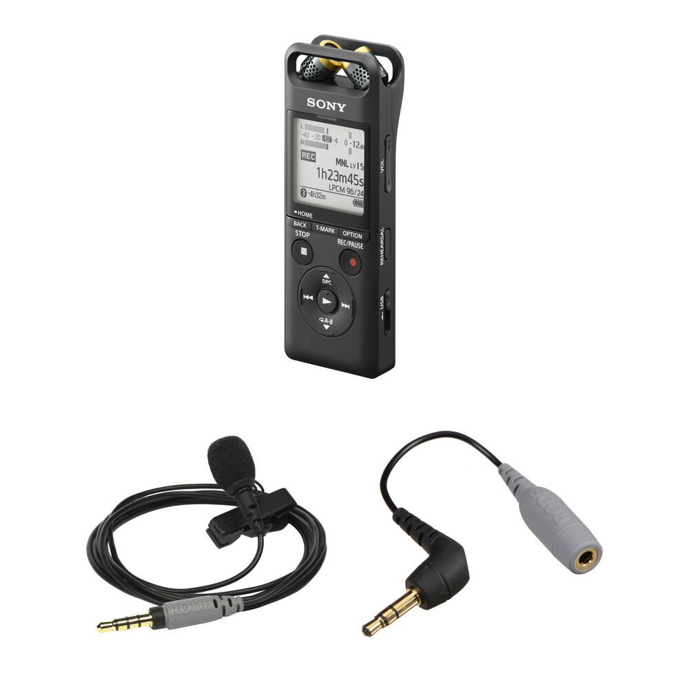 

Портативный цифровой рекордер Sony PCM-A10 Audio Recorder Kit with Rode smartLav+ Lavalier