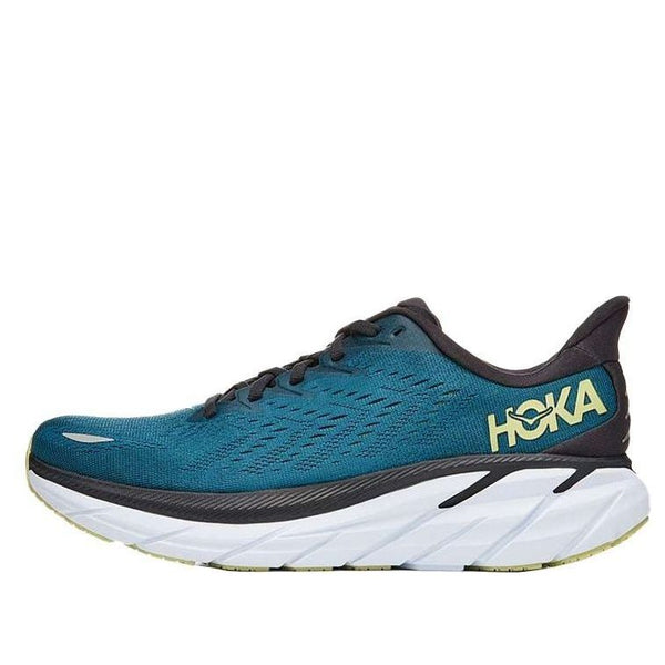 

Кроссовки clifton 8 2e wide 'blue coral butterfly' Hoka One One, голубой