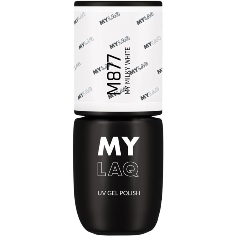 

Гибридный лак для ногтей MYLAQ UV Gel Polish оттенок My Milky White 5 мл