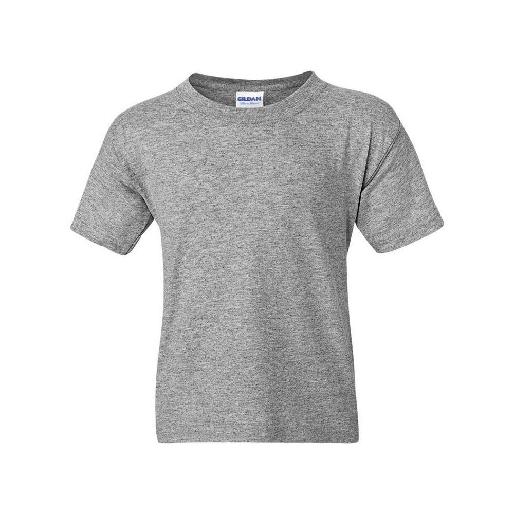 

Молодёжная футболка Gildan Dryblend, цвет Sport Grey