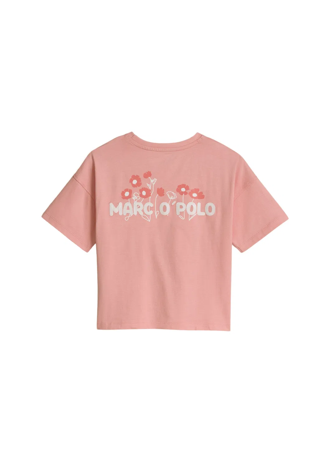 Футболка ' mit Logostickerei auf beiden Seiten ' Marc O'Polo, Red — фото 2