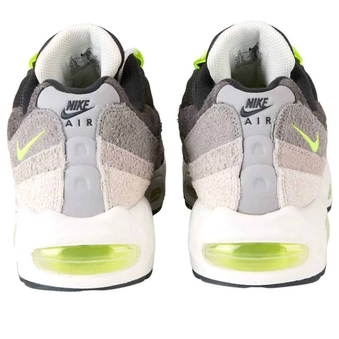 Кроссовки Nike Air Max 95 OG 'Reverse Gradient Neon', серый — фото 3