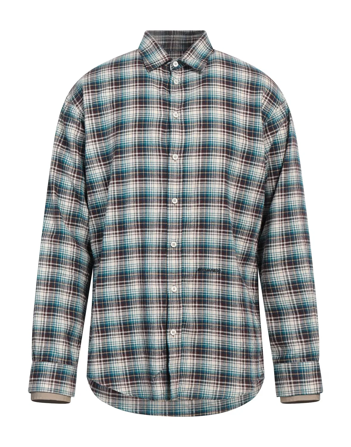 Рубашка фланелевая DSQUARED2 Deep Teal