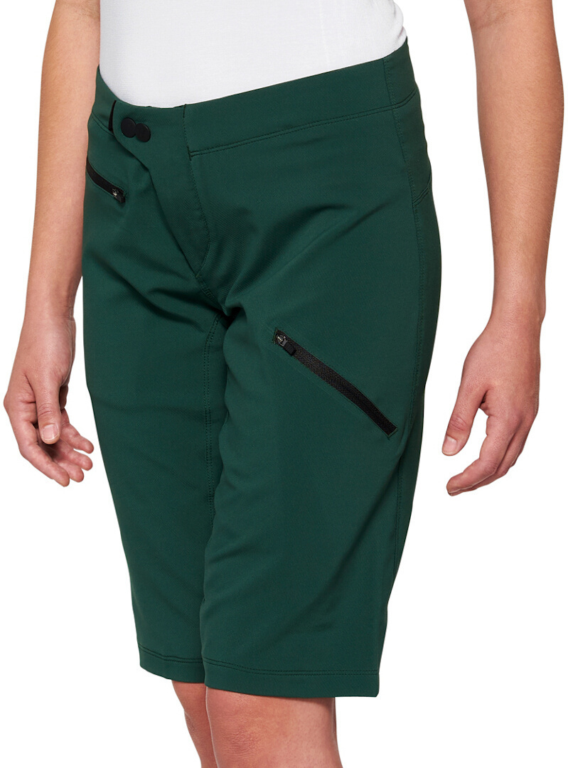 

Женские велосипедные шорты ridecamp 100%, Dark Green