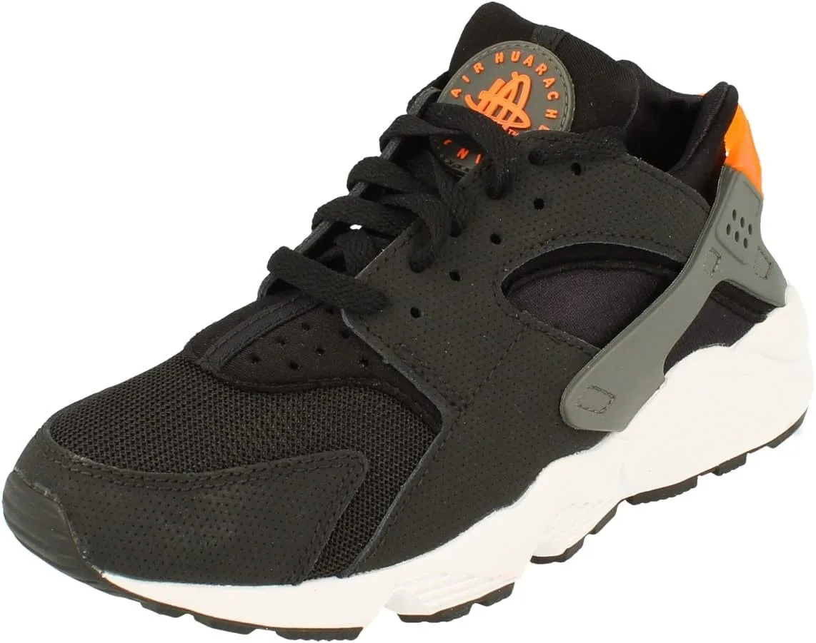 Мужские беговые кроссовки Nike Air Huarache Dx2659, черный/ярко-оранжевый/серый