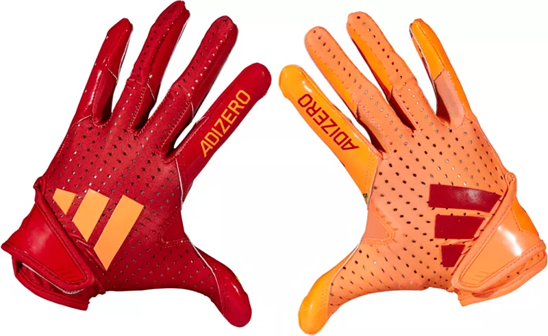 

Adidas Adult adiZero 14 Electric Flamin Hot Футбольные перчатки, мультиколор