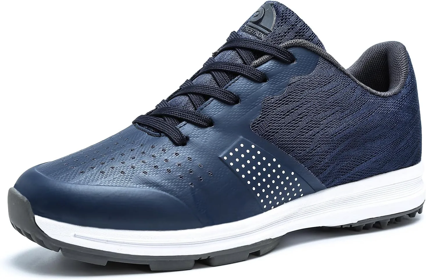 

Мужские гольф-кроссовки без шипов для гольфистов, спортивная обувь для прогулок на улице Zakey, синий