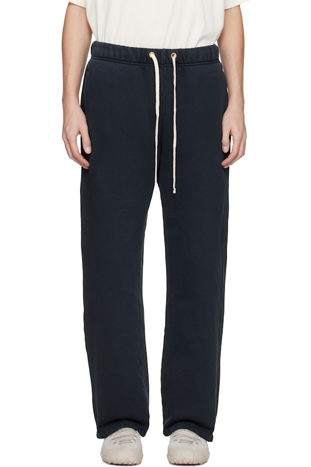 

Les Tien Черные классические спортивные штаны из плотной ткани