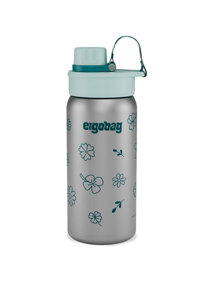 

Ergobag Бутылка для воды из нержавеющей стали с цветами синего цвета