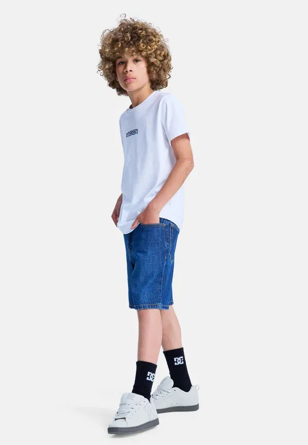Джинсовые шорты Dc Shoes, blcw stone indigo, цвет каменный индиго