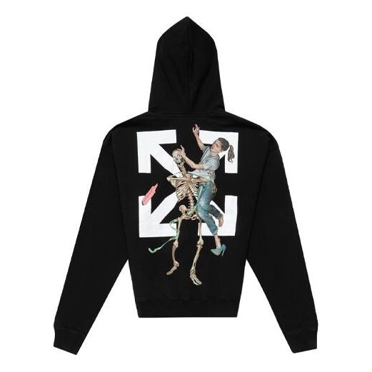 

Толстовка Men's OFF-WHITE Cotton Arrow Printing Black, черный