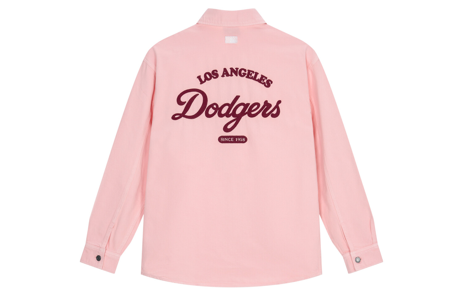 

Джинсовая куртка Los Angeles Dodgers унисекс персиково-розового цвета Mlb, цвет Peach Pink