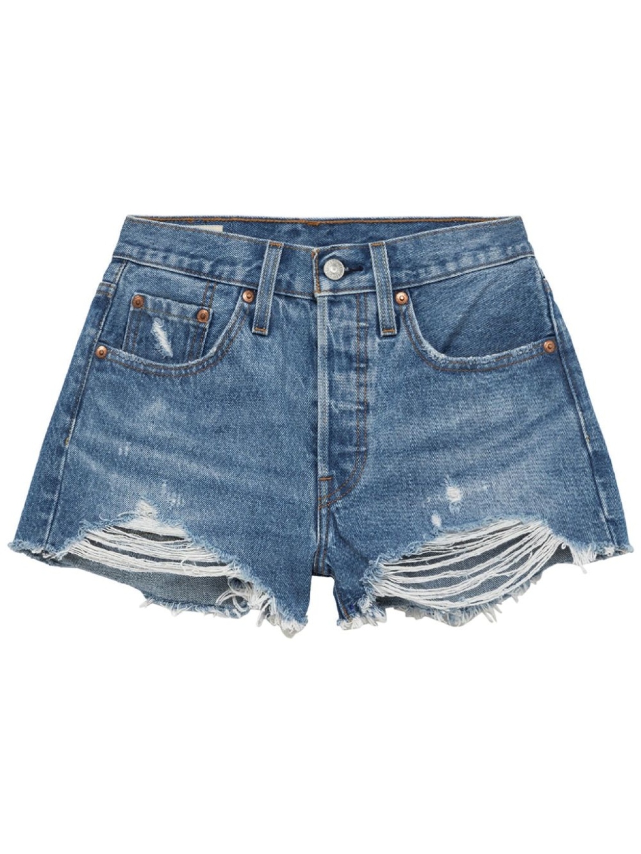 

Levi's джинсовые шорты 501 Original, синий