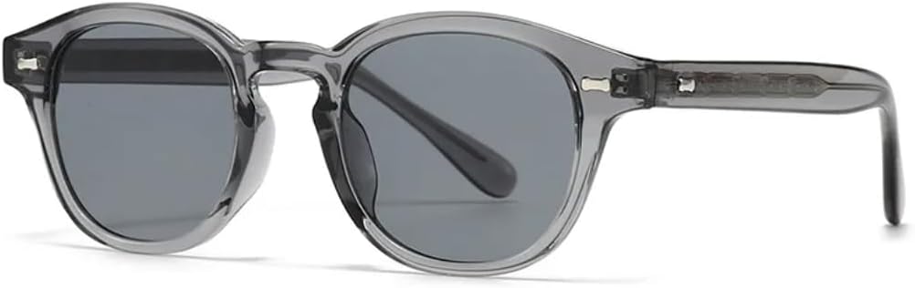 

Солнцезащитные очки для мужчин и женщин - защита UV400 - маленькая круглая оправа с цветными линзами для занятий спортом на открытом воздухе и вождения DSVIGF, Tyj332-7