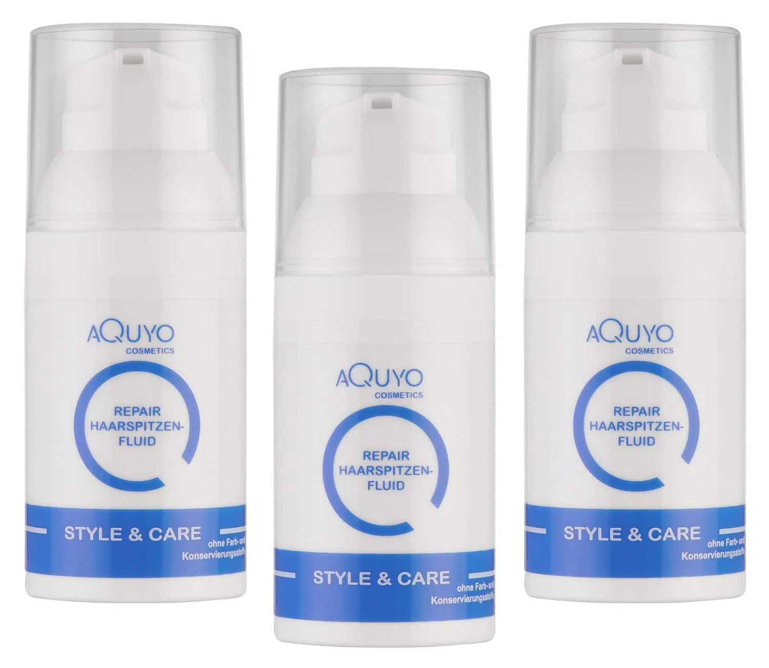 Флюид для кончиков волос Repair Hair Tip Fluid, 3 x 30 мл Aquyo Cosmetics