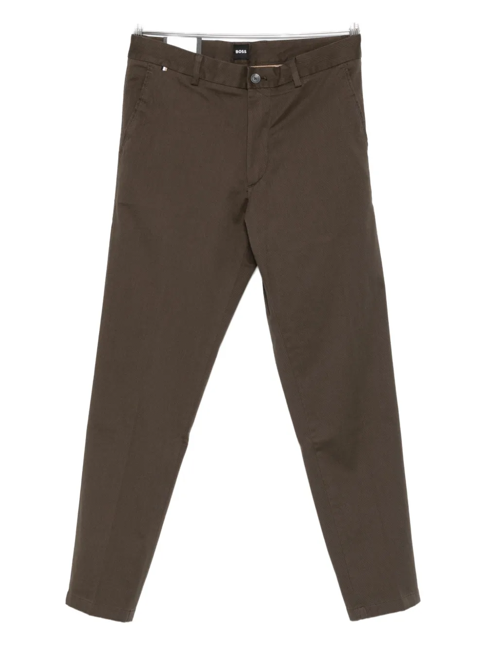 

Чиносы с эластичным дизайном Boss, коричневый