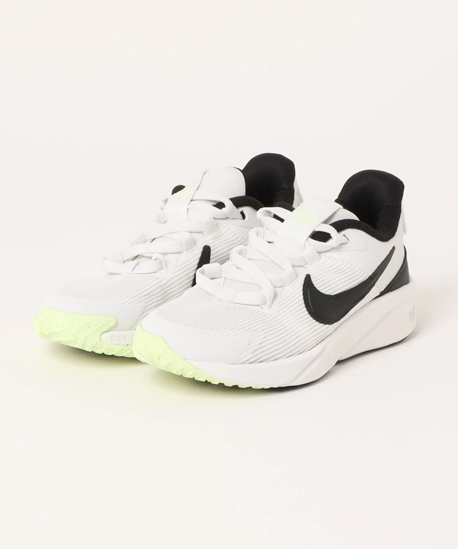 Детские кроссовки NIKE Star Runner 4 NN чёрно-белые