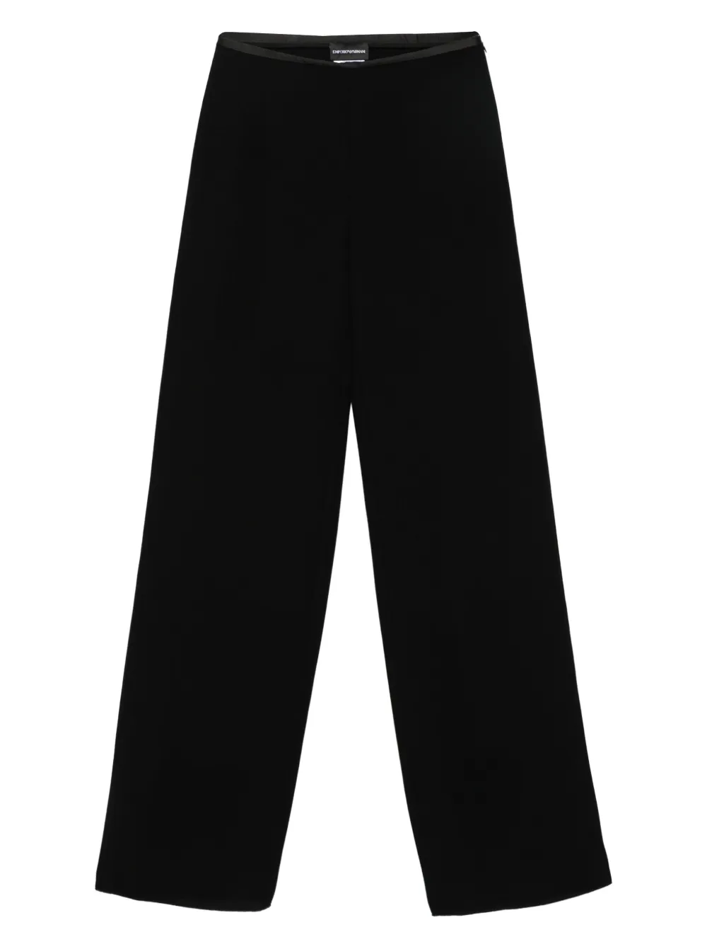 

Брюки широкого кроя EMPORIO ARMANI, черный