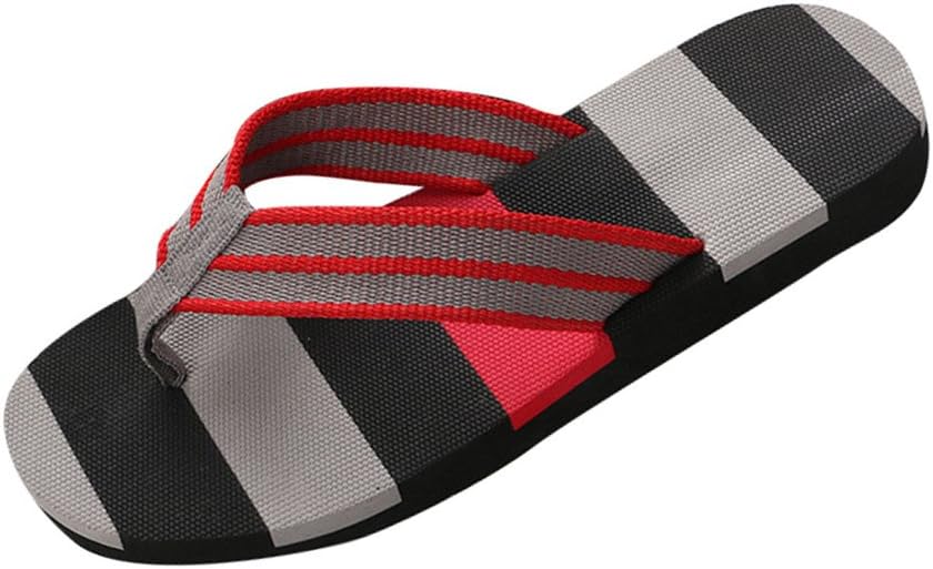 

Мужские шлепанцы модные, разноцветные, удобные, дышащие, повседневные вьетнамки, мягкие сандалии для пляжа Generic