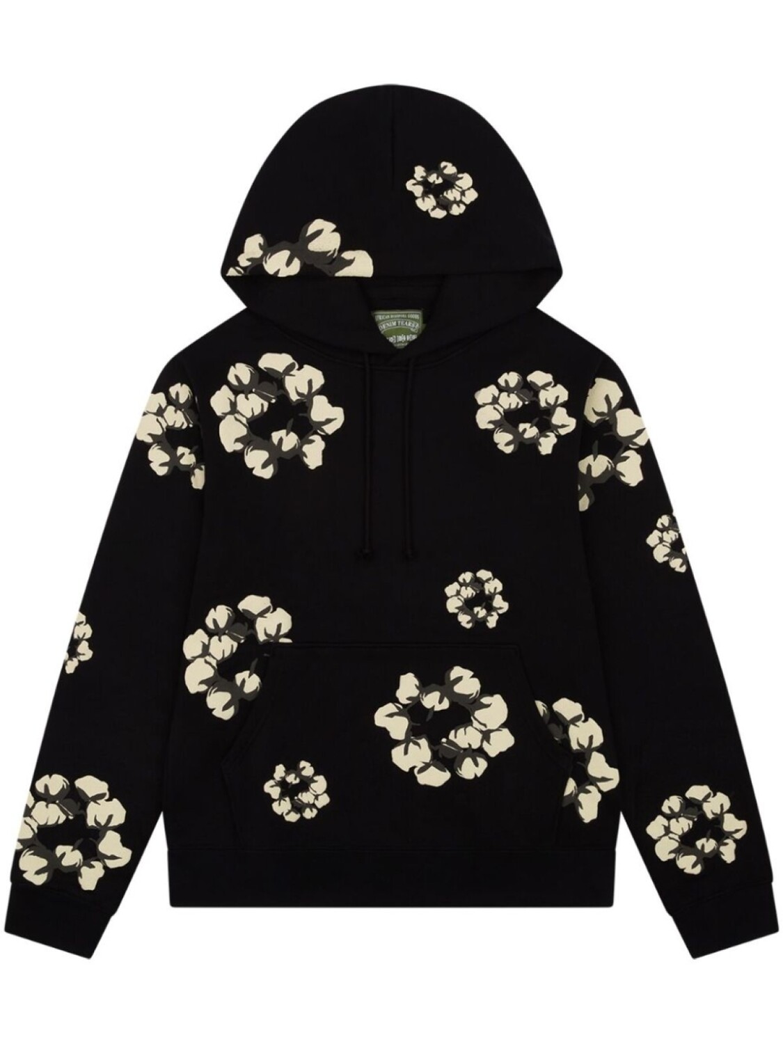 

Толстовка с капюшоном Cactus Tears Wreath Denim Tears, черный