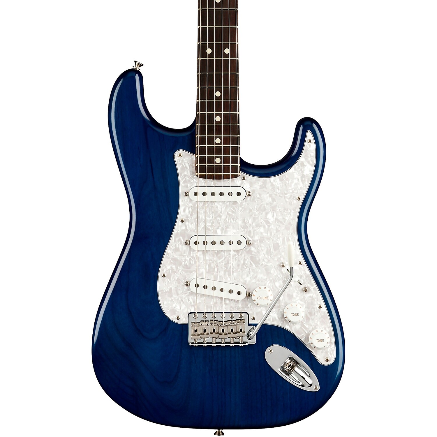 

Fender Cory Wong Stratocaster Электрогитара с накладкой из палисандра, прозрачный сапфировый синий