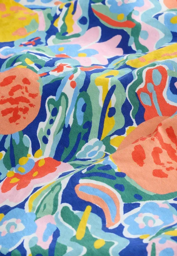 Плавки Next, Regular fit signature liberty print swim shorts, синий фруктовый — фото 2