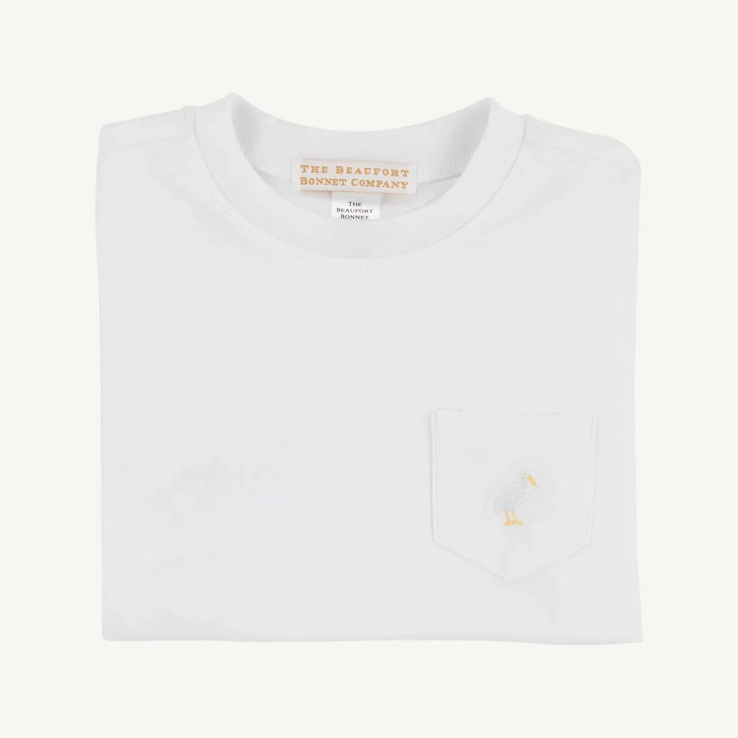 The Beaufort Bonnet Company Детская рубашка-поло с длинным рукавом Prim & Proper белого цвета — фото 2