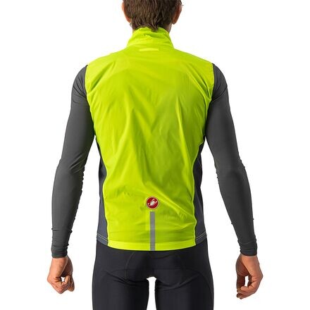 

Жилет-стретч Squadra мужской Castelli, цвет Electric Lime/Dark Gray