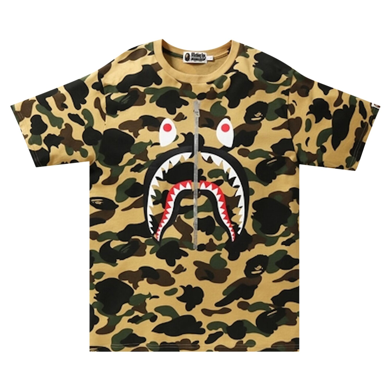 

Футболка BAPE 1st Camo Shark, Желтая