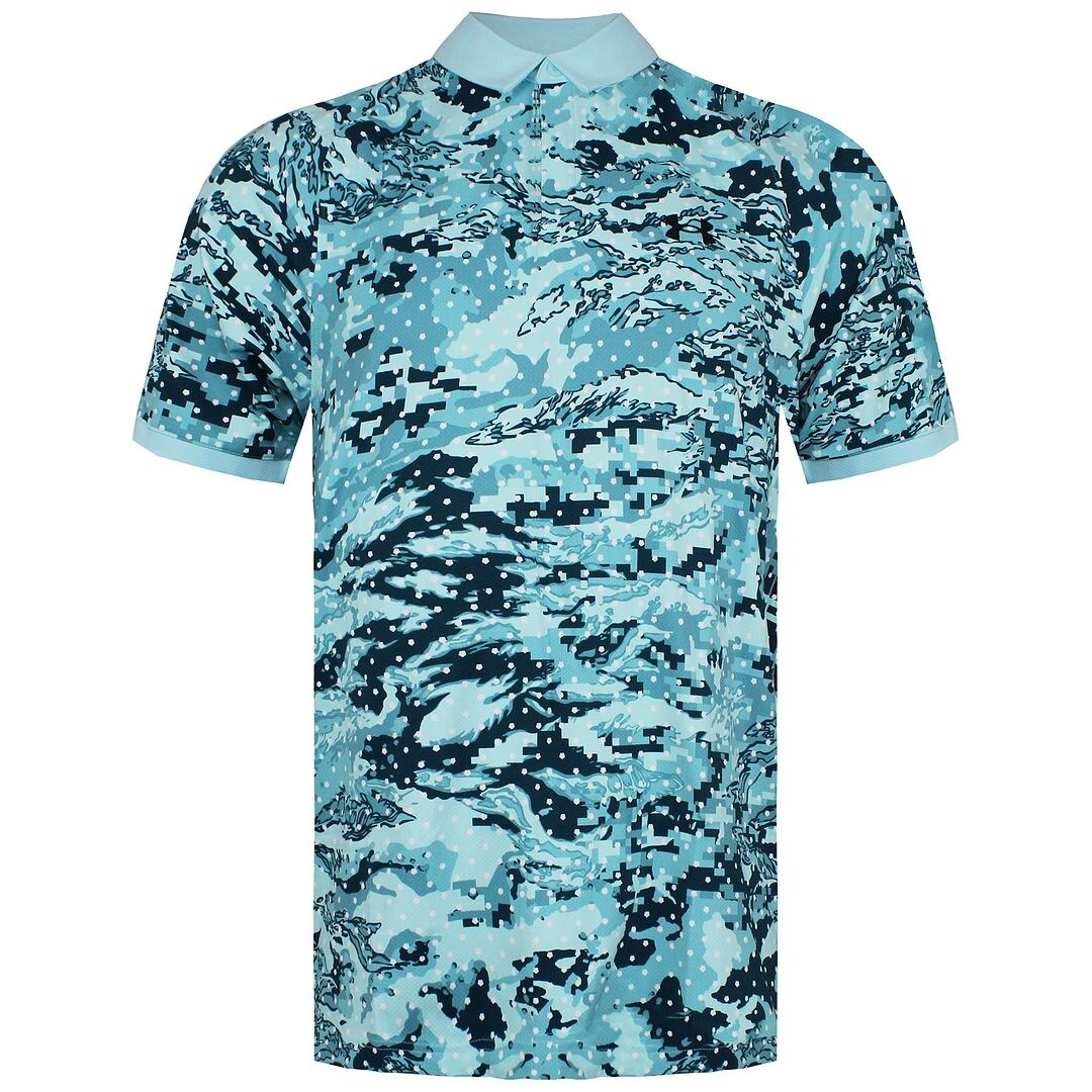 

Рубашка-Поло для гольфа iso chill в горошек Under Armour, мультиколор