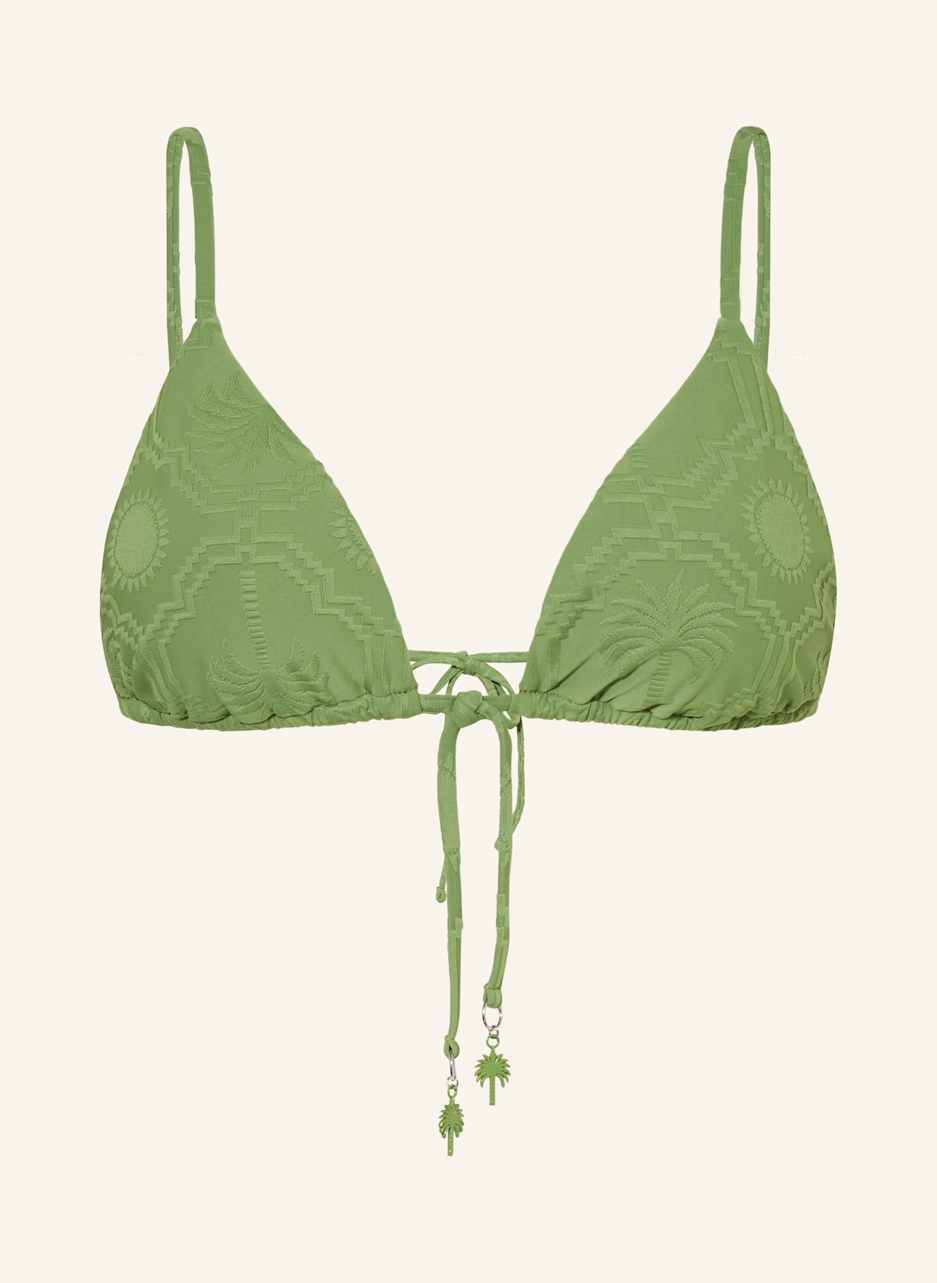 

Треугольный бикини-топ oasis Seafolly, зеленый