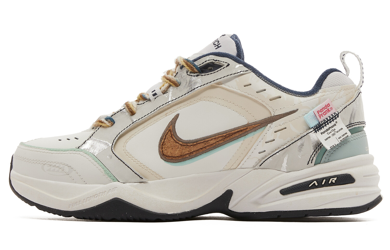Кроссовки Nike Air Monarch 4 Chunky Sneakers Unisex Low-top White/Gray, белый/серый