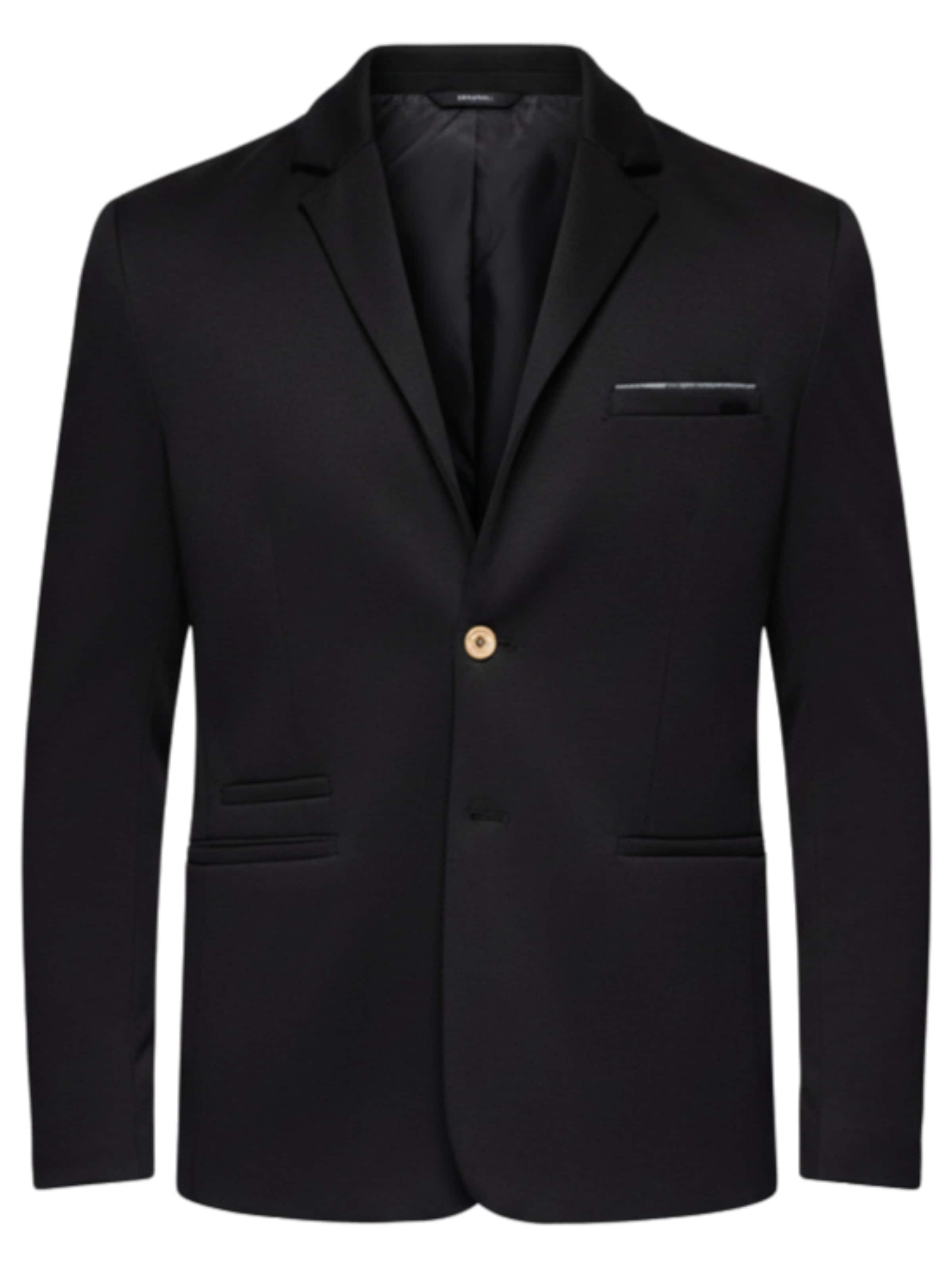 

Ombre Приталенный пиджак Slim fit в черном цвете