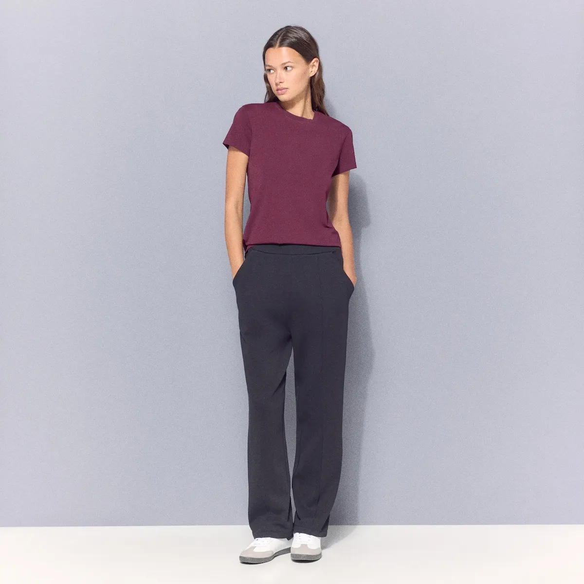 

Женские спортивные свободные длинные штаны Boomerang, черный