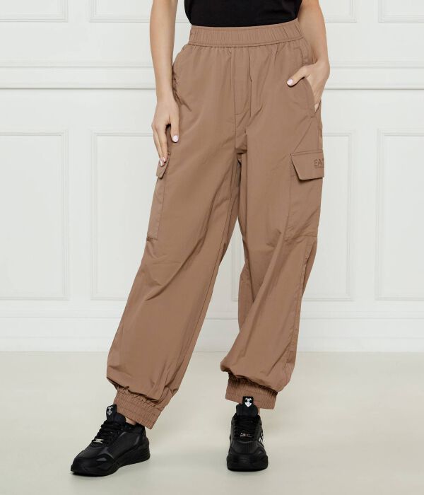 

Брюки-карго Ea7 Loose Fit, бежевый