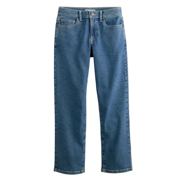 

Мужские джинсы свободного кроя Flexwear для мальчиков 7-20 лет Sonoma Goods For Life, цвет medium rinse