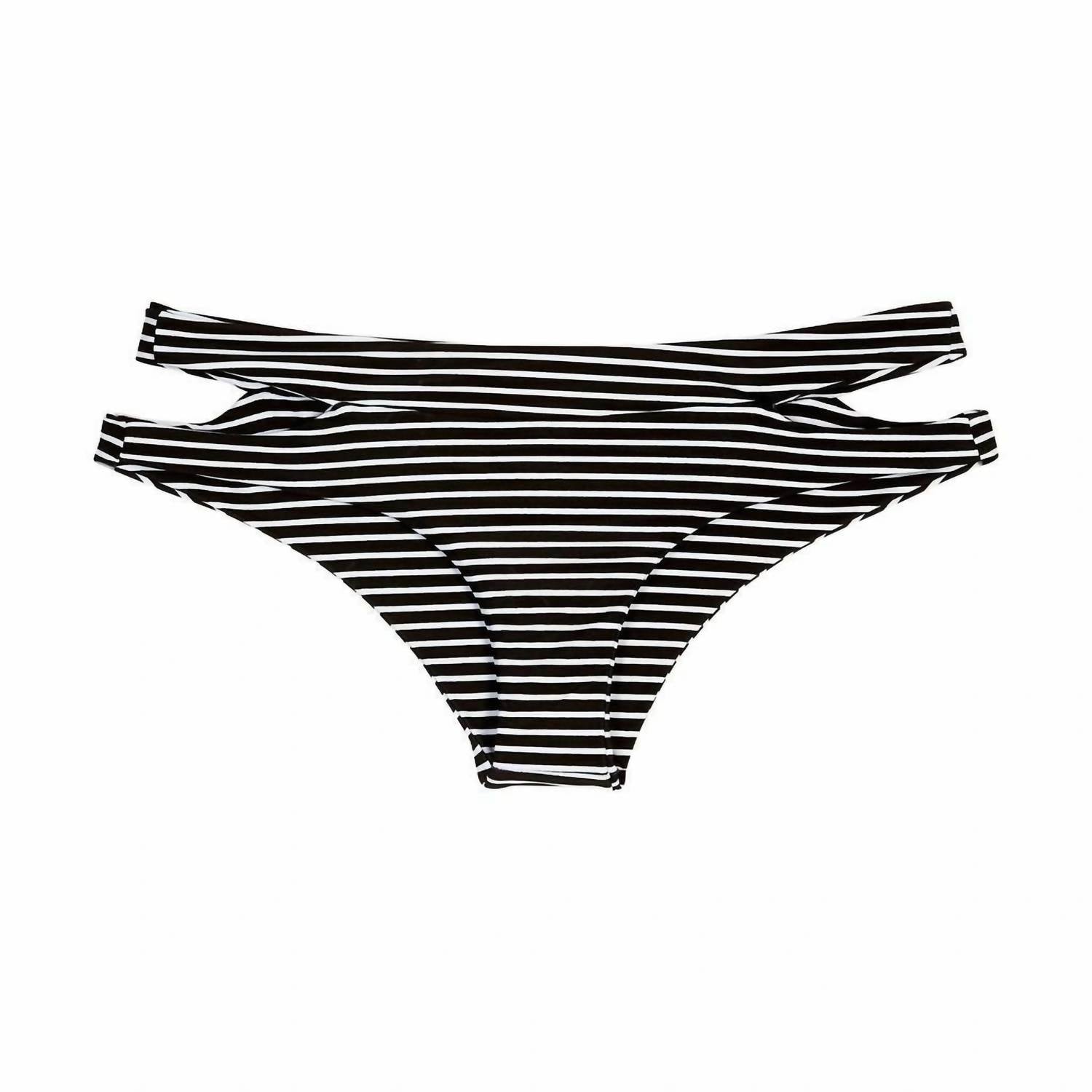 

Женские плавки от бикини Puka Puka в классическую полоску MIKOH, classic stripe
