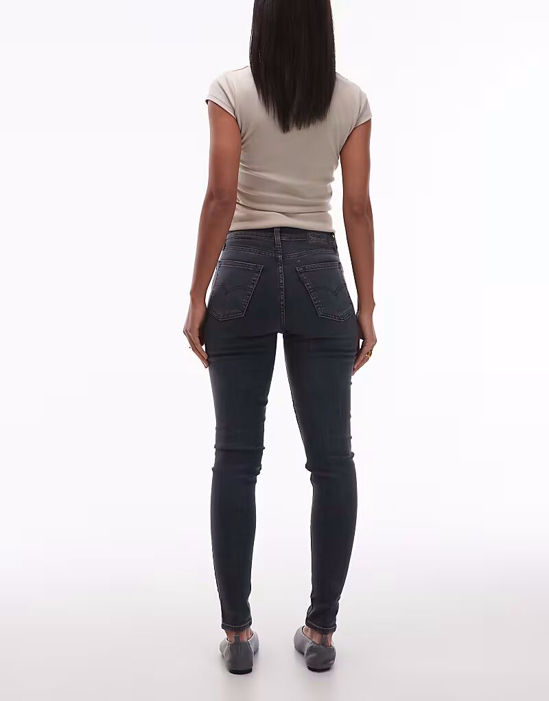 Джинсы-скинни 721 с высокой посадкой Levi'S, темно-синий — фото 2