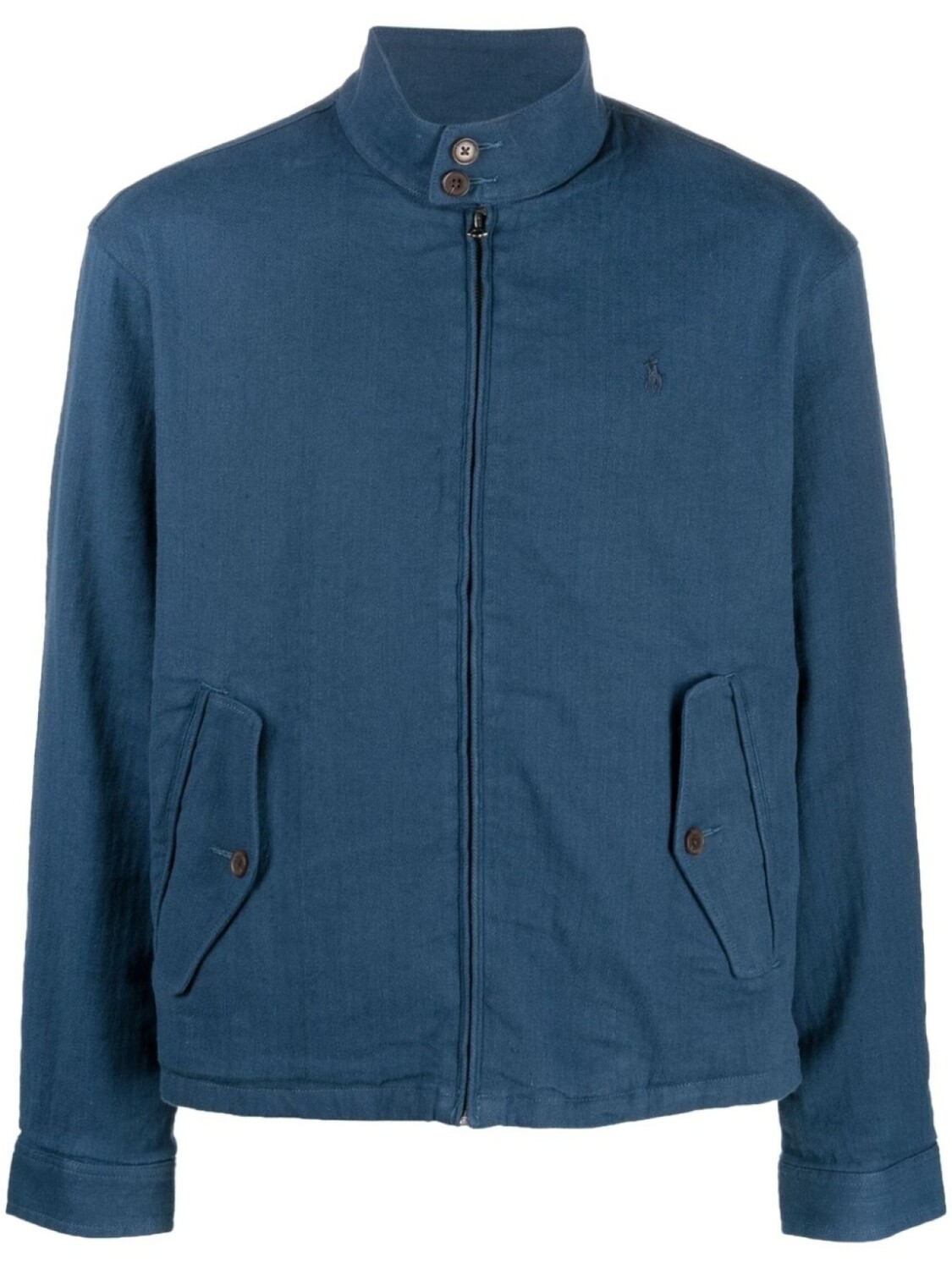 

Куртка-рубашка с воротником-стойкой Polo Ralph Lauren, синий