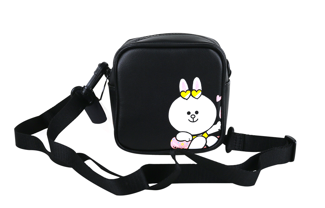 

ЛиНинг LINE FRIENDS искусственная кожа поясная сумка Regular унисекс черная