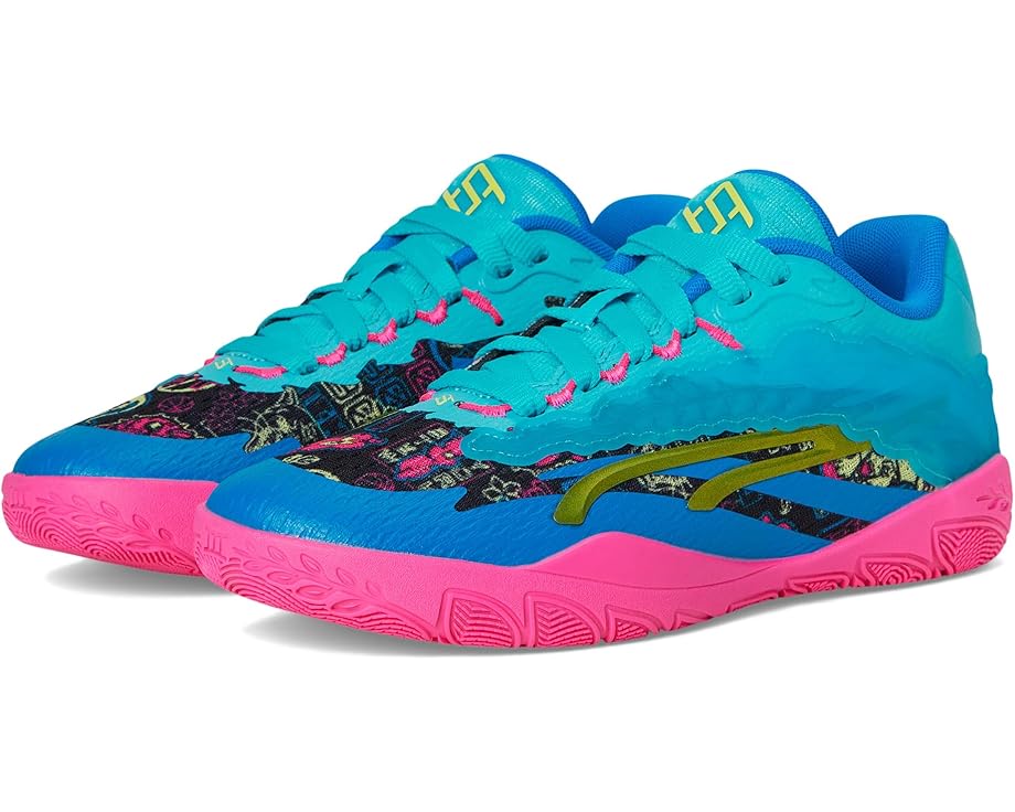 

Кроссовки PUMA Stewie 3 Midnight In Tokyo, цвет Bright Aqua/Fluro Pink Pes/Puma Black