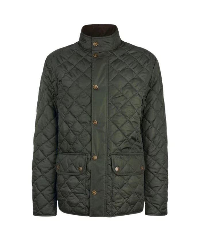 

Мужская стеганая куртка Lowerdale Barbour, зеленый