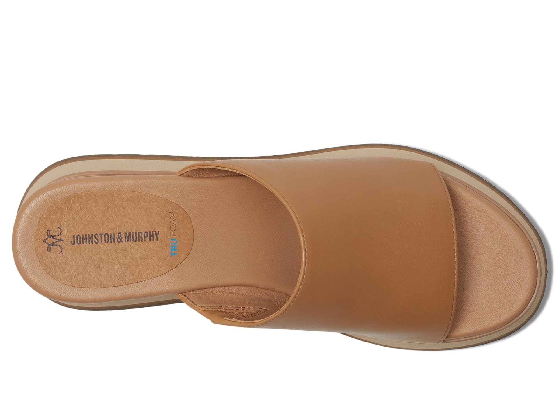 Сандалии Johnston & Murphy Colleen Slide, цвет Tan Nappa Leather — фото 2