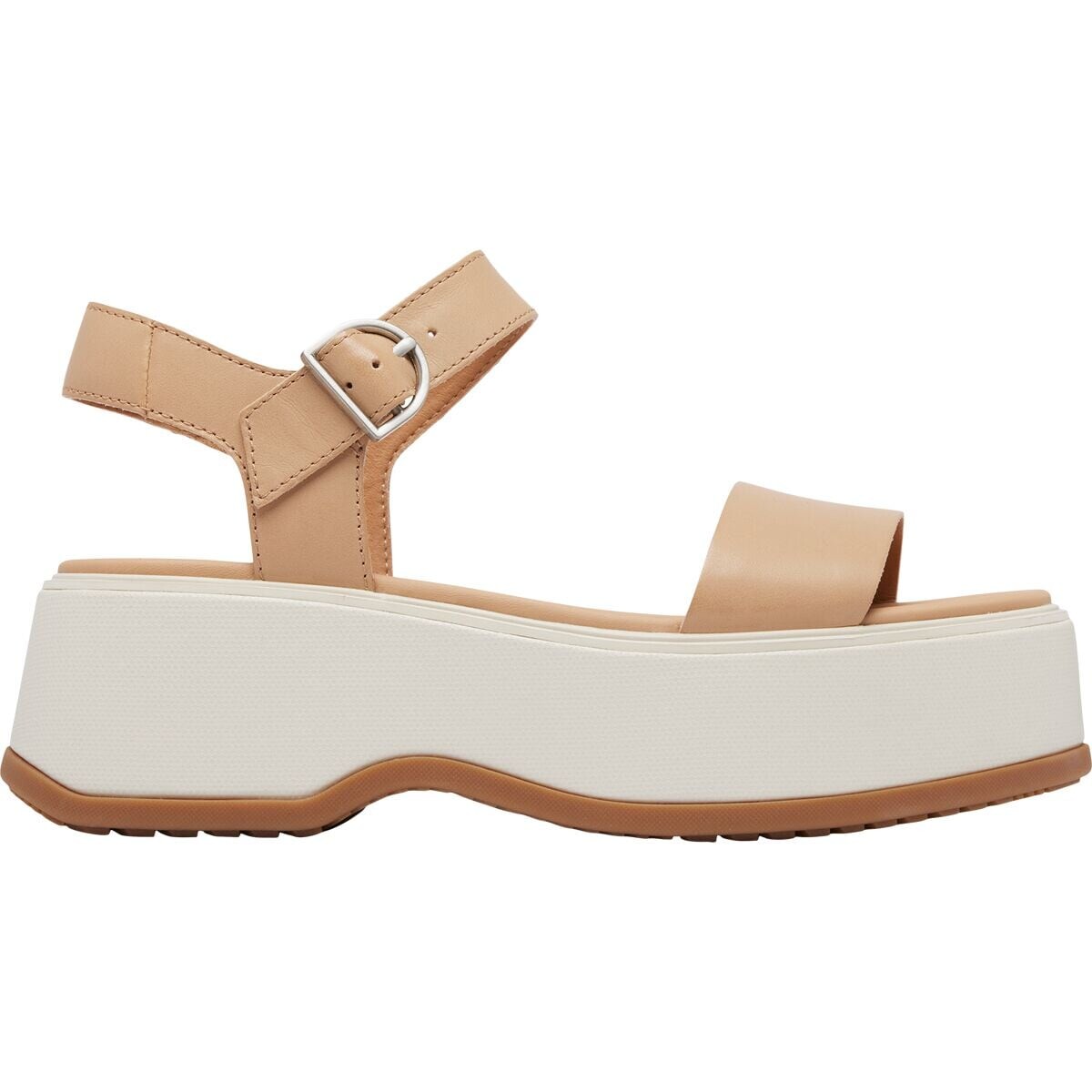 

Сандалии dayspring с ремешком на щиколотке Sorel, цвет honest beige/chalk