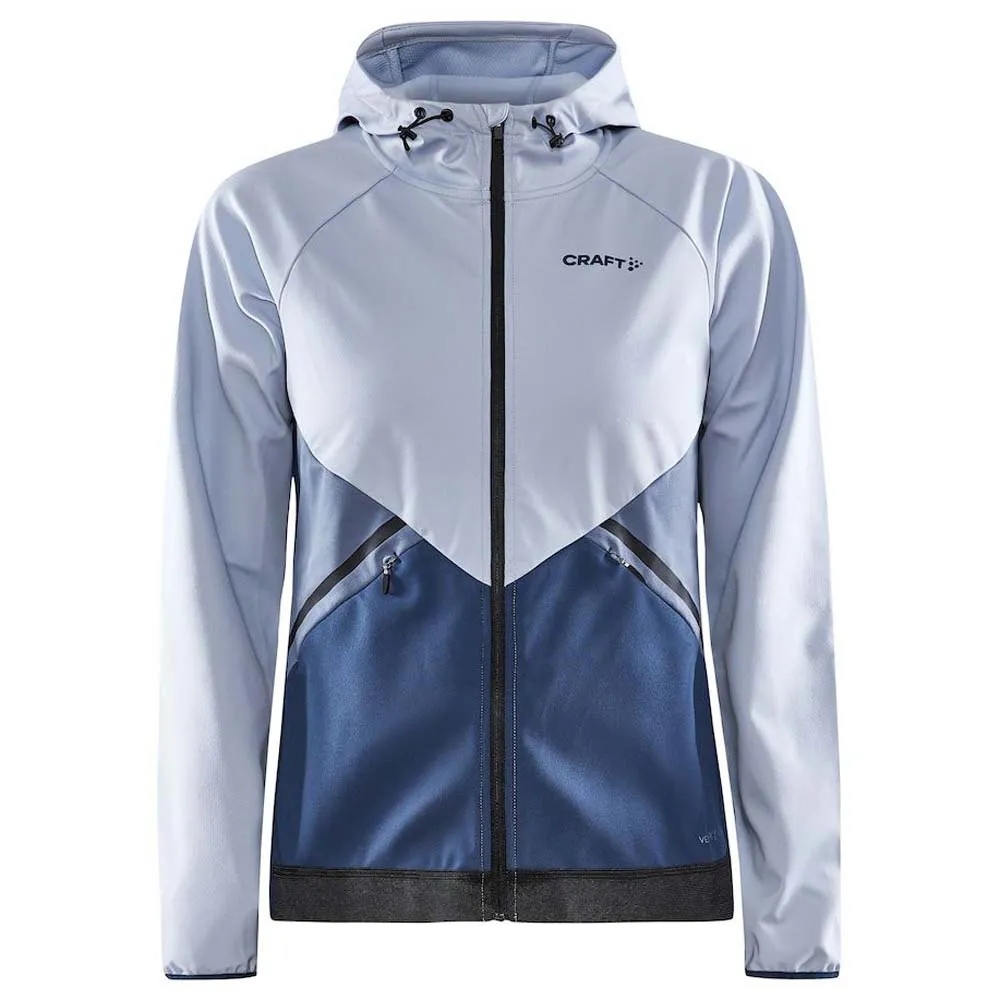 

Куртка Craft Glide Hood softshell, синий