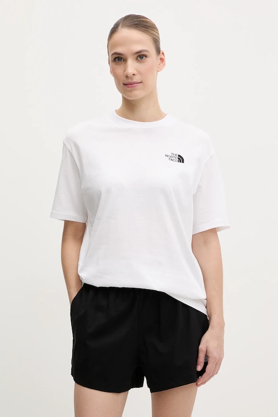 

Хлопковая футболка Essential The North Face, белый