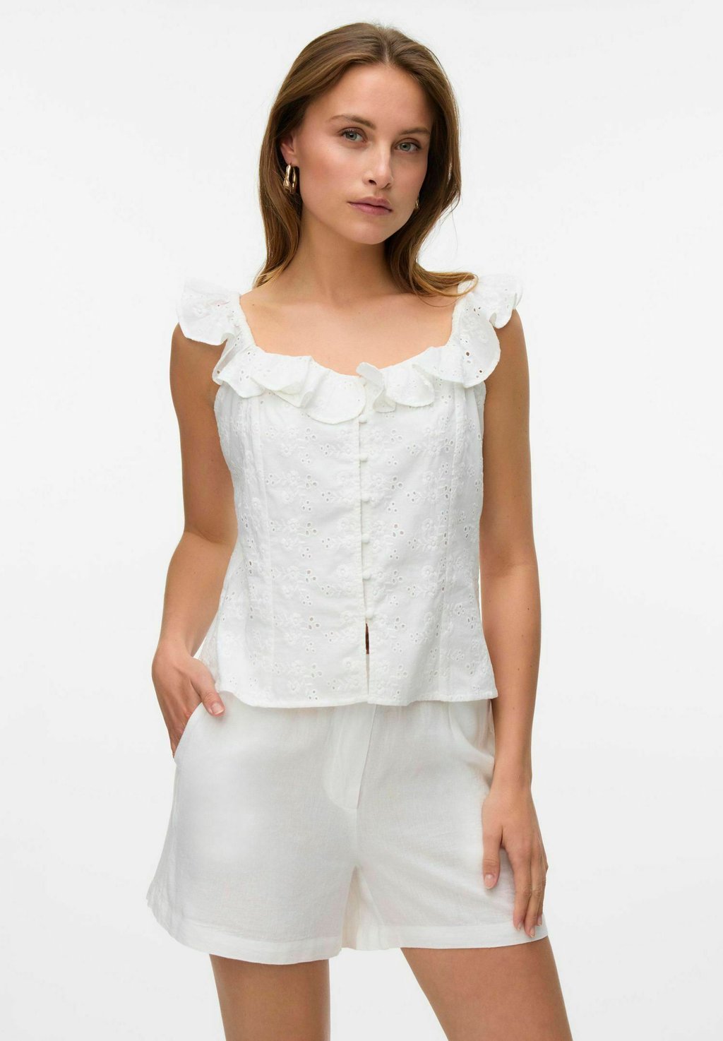 

Топ VMBEA Vero Moda, белый